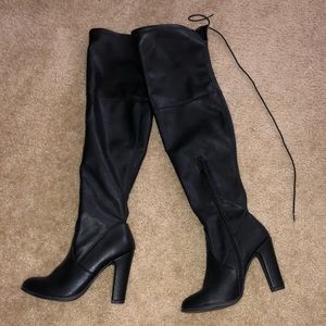 High knee boots